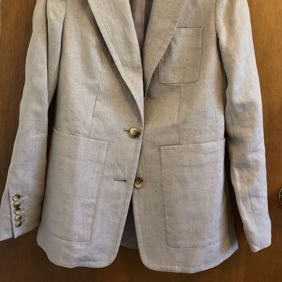 New Beige Linen Michael Kors Vest size 2 - Picture 9 of 9